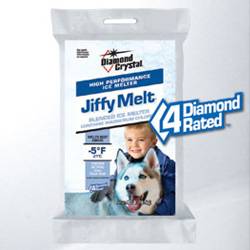 Bag of Jiffy Melt deicing salt