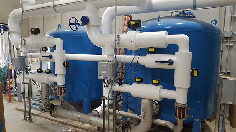 Industrial Water Softeners at Clemens Food Group