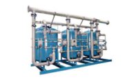 blue water filtration tanks