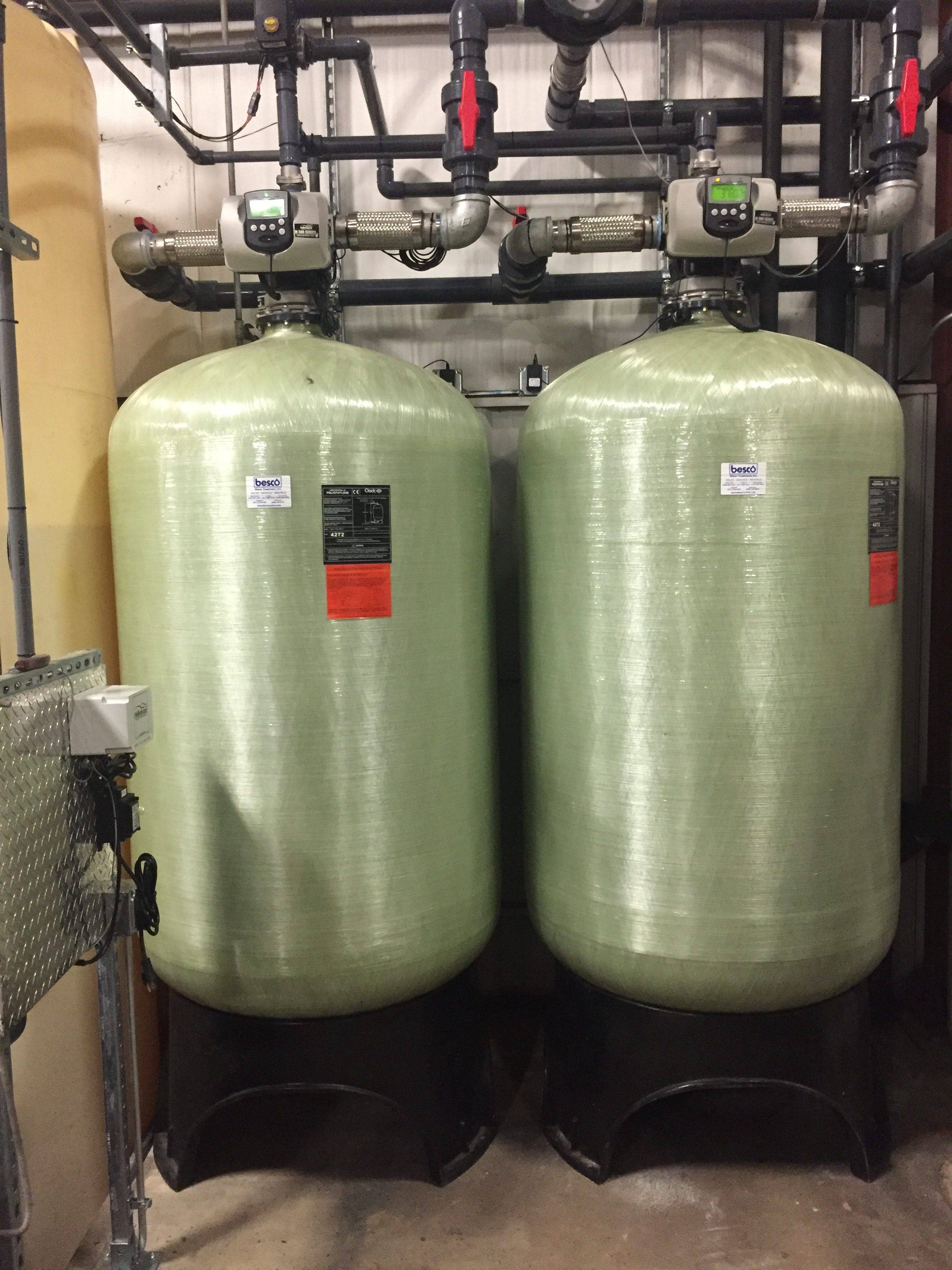 Twin Commercial Water Softener