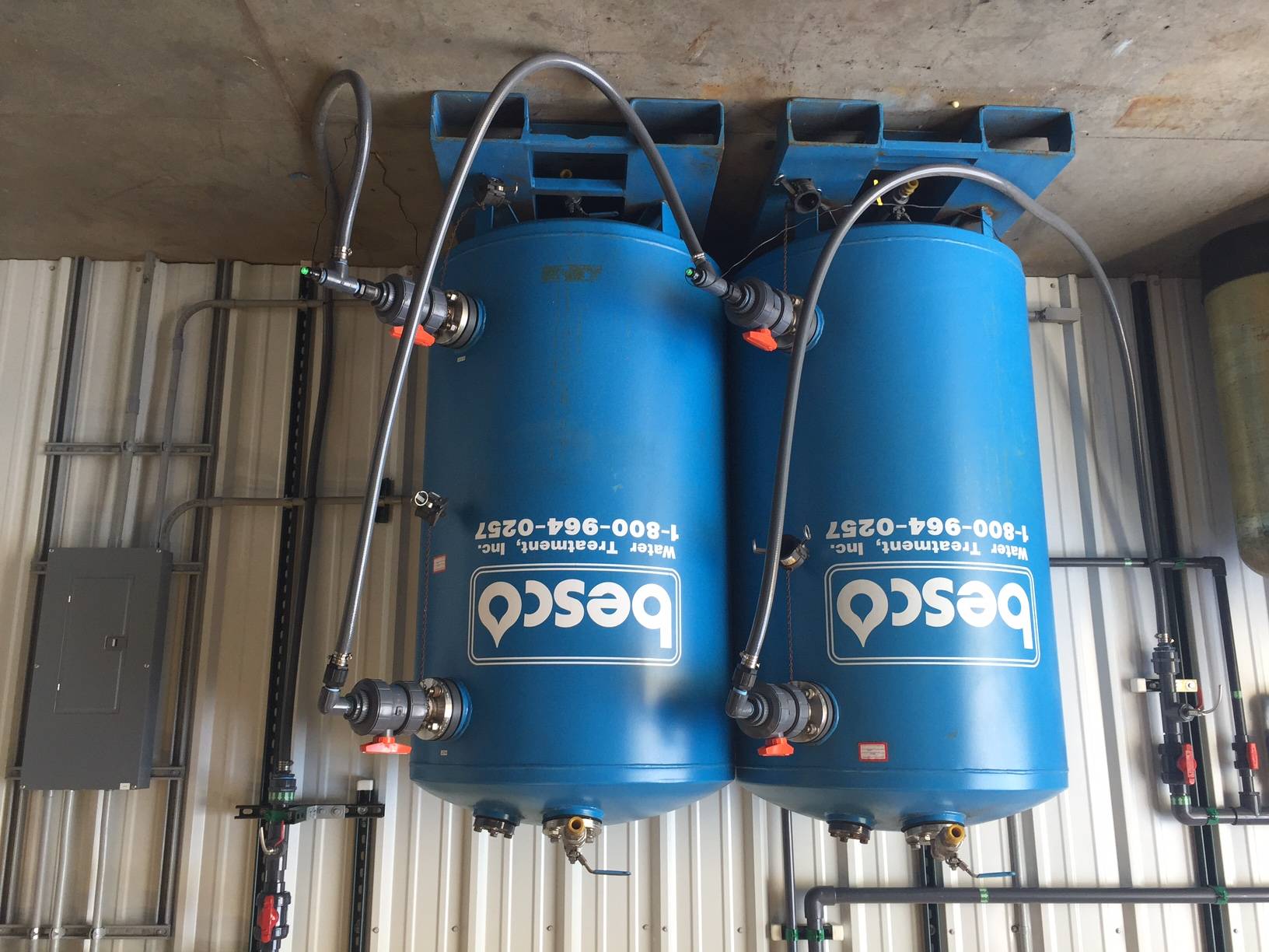 Besco branded water tanks