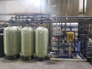installation of commercial water treatment equipment
