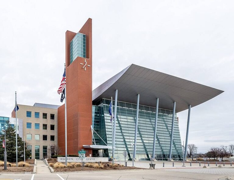 Industrial Water Treatment building in Warren, Michigan