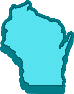 Map of wisconsin