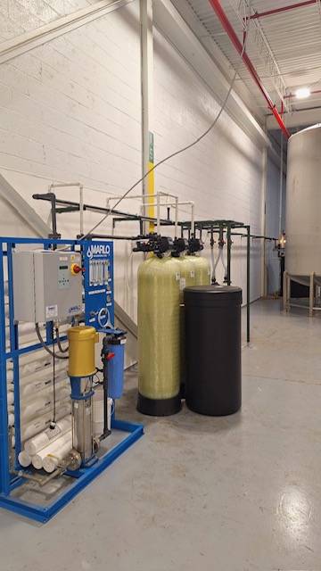 Besco Commercial Water Treatment, Korex Corporation Installation